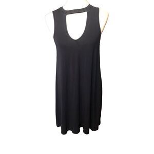 American Eagle dark blue choker shift dress beach dress size S